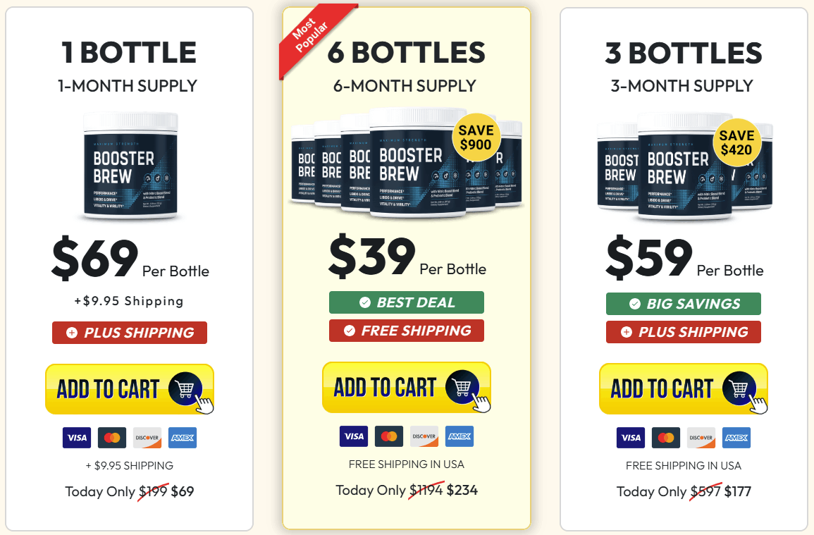 Booster Brew Offer